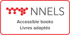 NNELS logo -- subtitle: accessible books / livres adaptes